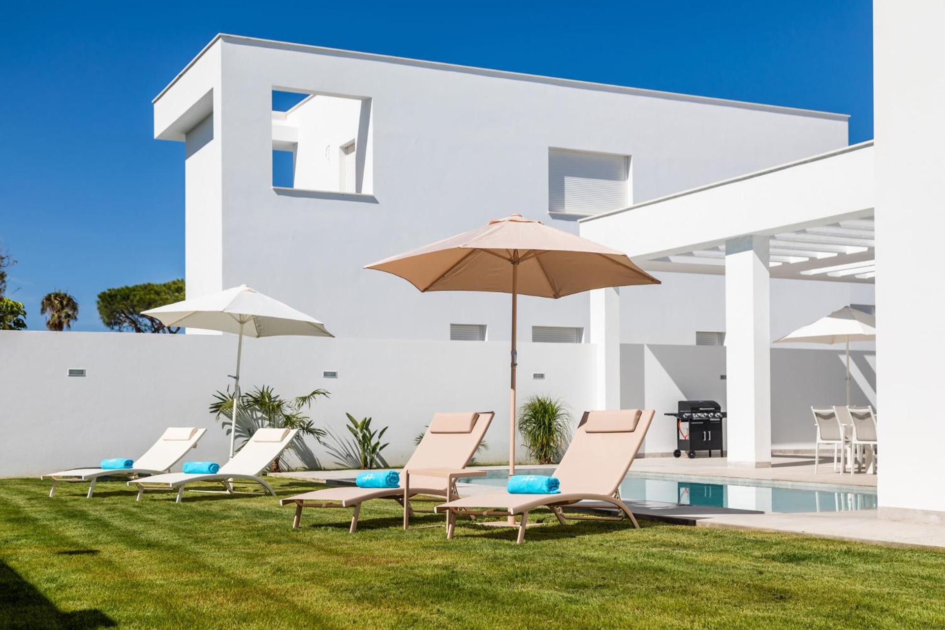 Elena Sea Villa Novo Sancti Petri Bagian luar foto