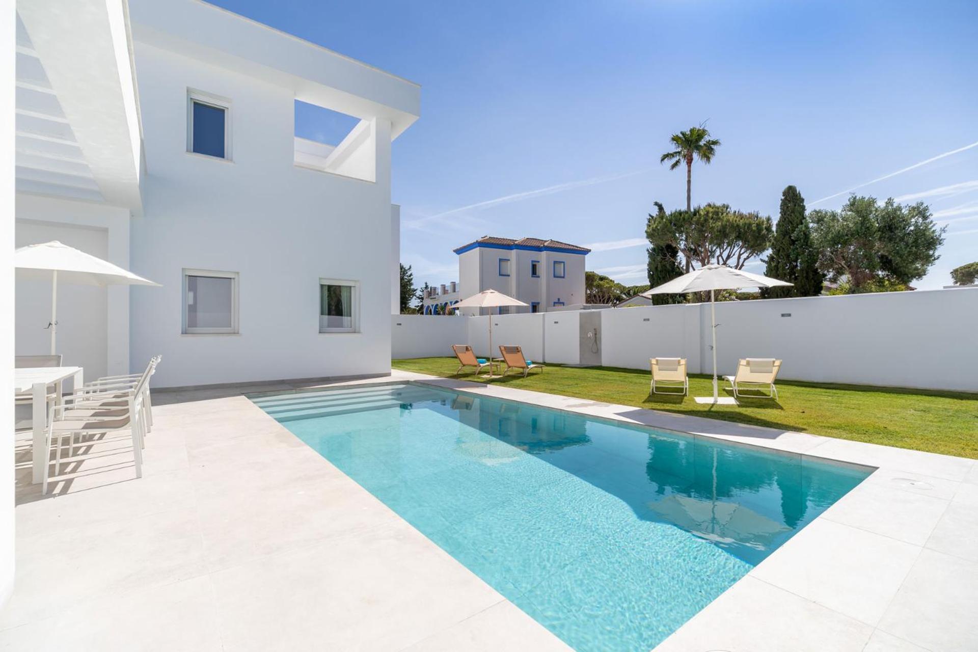 Elena Sea Villa Novo Sancti Petri Bagian luar foto