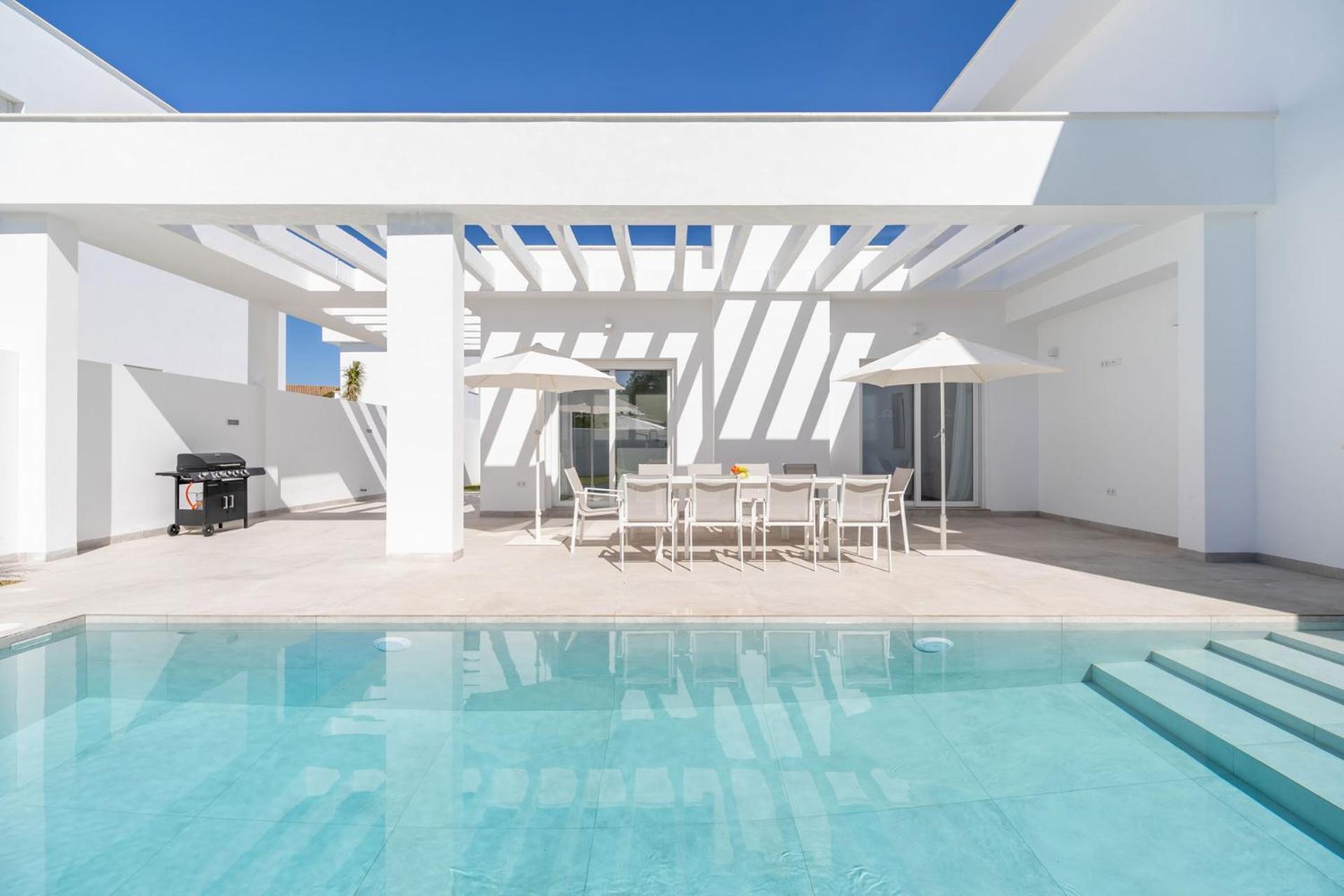 Elena Sea Villa Novo Sancti Petri Bagian luar foto
