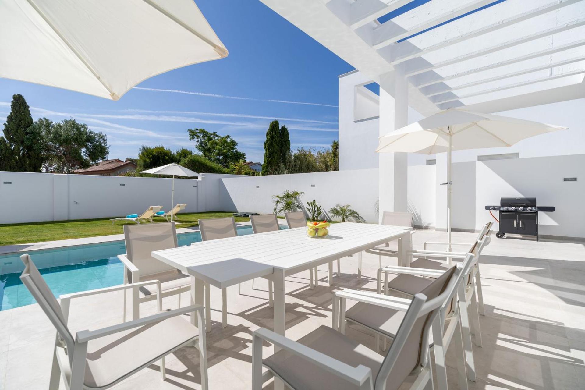 Elena Sea Villa Novo Sancti Petri Bagian luar foto
